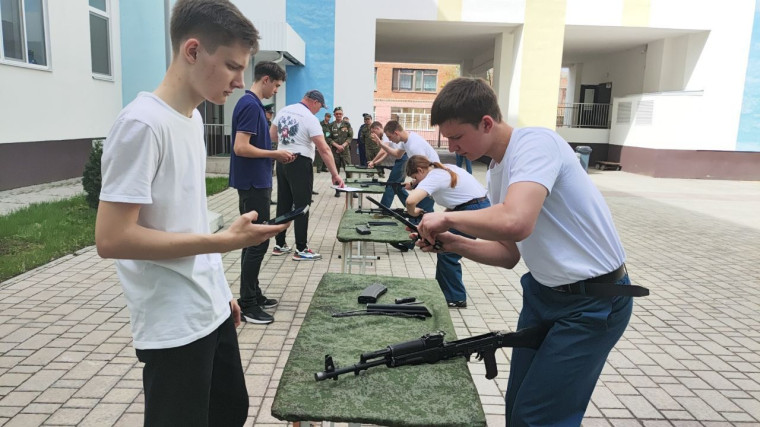 Муниципальный этап военно-спортивной игры «Рубеж».